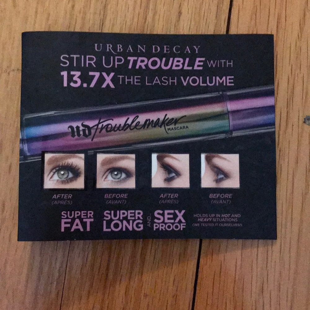 Sample size troublemaker mascara